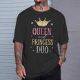 Queen And Princess Duo Matching Mom Mother Daughter Mommy T-Shirt Gifts for Him Queen And Princess Duo Matching Mom Mother Daughter Mommy T-Shirt Gifts for Him