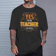 Retro Profession I'm The Teacher Tシャツ 彼への贈り物