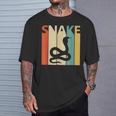 Snake ヘビ 蛇 動物 Tシャツ 彼への贈り物