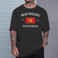 Historia De Montenegro Camiseta unisex Regalos para él