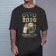 じいじ2026・もうすぐおじいちゃん・じいじになる・ベビーのお知らせ Tシャツ 彼への贈り物