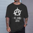 アナーキーサイン、カオス、パンク、パンクロック、アナーキー Tシャツ 彼への贈り物