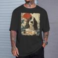 イングリッシュスプリンガー・スパニエル 英語 スプリンガー スパニエル 犬 ラーメン Tシャツ 彼への贈り物