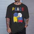 ウクライナロシア平和ウクライナノーウォー。 Tシャツ 彼への贈り物