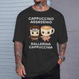 カワイイカプチーノ アサシーノ バレリーナ イタリアン ブレイン ミーム Tシャツ 彼への贈り物