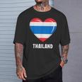 タイ国旗シャツ Tシャツ 彼への贈り物