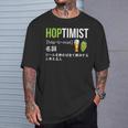 ビール 酒 面白いtシャツ Hoptimist 英語 辞書 飲み おもしろ 飲み会 酒好き メンズ ネタ 服 Tシャツ 彼への贈り物