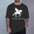 ペガサス コスチューム クラシック ギリシャ伝説 馬 ペガサス コスチューム Tシャツ 彼への贈り物