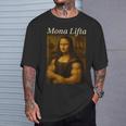 モナ・リフタ マッスル モナリザ ボディービル フィットネス ジム愛好家 Tシャツ 彼への贈り物