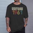 ヴィンテージ 1961年 レトロ 60歳 60歳 誕生日プレゼント 男性 女性 Tシャツ 彼への贈り物