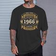 伝説は1966年にヴィンテージ60歳の誕生日に生まれました60歳 Tシャツ 彼への贈り物