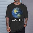 太陽系 第3惑星 地球 宇宙 Tシャツ 彼への贈り物