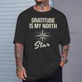 感謝の気持ち 私の北極星 天体観測 宇宙研究 Tシャツ 彼への贈り物