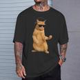 猫エアギター Tシャツ 彼への贈り物