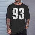 番号 93 Tシャツ 彼への贈り物