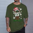 Party Elf Partnerlook Elfen Weihnachten Ugly Christmas T-Shirt Geschenke für Ihn