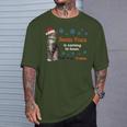 Santa Paws Cat T-Shirt Gifts for Him