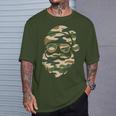 Vintage Santa Face Camouflage Christmas Xmas Camo Boys T-Shirt Gifts for Him Vintage Santa Face Camouflage Christmas Xmas Camo Boys T-Shirt Gifts for Him
