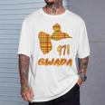 971 Gwada Idee Cadeau Guadeloupe Gwadlouptyle Madras T-Shirt Cadeaux pour lui