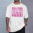 Bullyingtop Here ピンクシャツデー Tシャツ 彼への贈り物