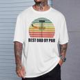 Disc Golf Shirts Men Best Dad By Par Flying Disc Golf T-Shirt Gifts for Him