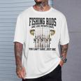 Fishing Tuna Bass Rod Fisherman Cool Dad Quote T-Shirt Gifts for Him