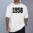 Limited Edition 1958年生まれ、68歳の誕生日 Tシャツ 彼への贈り物