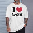 I Love Bangkok バンコクが大好き Tシャツ 彼への贈り物