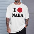 I Love Naha 那覇大好き Tシャツ 彼への贈り物