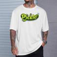 Mr Pickle ピクルス 風変わりで楽しいグラフィックピクルス Tシャツ 彼への贈り物