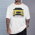 Voiture Jaune –Oyage En Routeoyage Automobile Et Amateur Deoiture T-Shirt Cadeaux pour lui