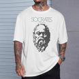 ソクラテスtシャツ 古代ギリシャ哲学者 Tシャツ 彼への贈り物