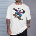 パンダベア スケートボード スケーター パンダベ Tシャツ 彼への贈り物