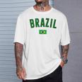 ブラジルシャツ メンズ レディース キッズ ブラジル サッカーファン Tシャツ 彼への贈り物
