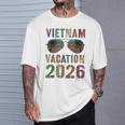 レトロ ベトナム バケーション 2026 旅行 ビーチ 旅行 マッチング Tシャツ 彼への贈り物