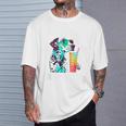 面白いtシャツ ダルメシアン イヌ わんこ メンズ 犬好き グッズ おもしろ 面白い 服 ネタ わんこ Tシャツ 彼への贈り物