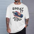 面白いドラッグレースカーnosスプレー Itend It Tシャツ 彼への贈り物