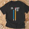 2B Or Not 2B 鉛筆 シェイクスピア ハムレット 引用 面白い Tシャツ 高齢者への贈り物