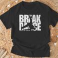 Break Dance ヒップホップ レトロ 風車 ギフト キッズ Bboy Bgirl Tシャツ 高齢者への贈り物