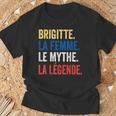 Brigitte La Le Mythe Légende Regalo Para Brigitte Camiseta unisex Regalos para ancianos