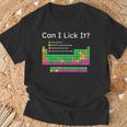 Can I Lick It 周期表 Tシャツ 高齢者への贈り物
