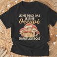 Cèpes Chasseur De Champignon Ramasseur De Cèpes Drôle T-Shirt Cadeaux pour les vieillards