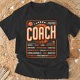 Coach Definition コーチtシャツ 男性用 面白いコーチ 長袖tシャツ Tシャツ 高齢者への贈り物
