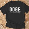 DOGE 政府効率省 Doge 長袖tシャツ Tシャツ 高齢者への贈り物