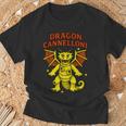 Dragon Cannelloni 面白いイタリアンブレインロットパスタスラングミーム Tシャツ 高齢者への贈り物