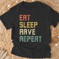 Eatleep Rave Repeat Edm テクノ Tシャツ 高齢者への贈り物