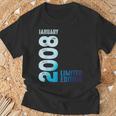 Edición Limitada 2008 Enero 2008 Camiseta unisex Regalos para ancianos