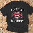 Erwachsen Herr Dame Kind Girl Dia De Los Muertos Mexiko Tod T-Shirt Cadeaux pour les vieillards