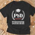 PhdurvivorFor Graduationtudent Tシャツ 高齢者への贈り物