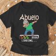Futuro Abuelo 2026 Loading Bebé Nieto Ascendido A Abuelo Camiseta unisex Regalos para ancianos